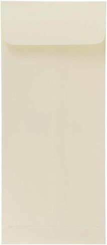 JAM PAPER #10 Policy Business Strathmore Envelopes - 4 1/8 x 9 1/2 - Bright White Wove - 50/Pack in Kuwait
