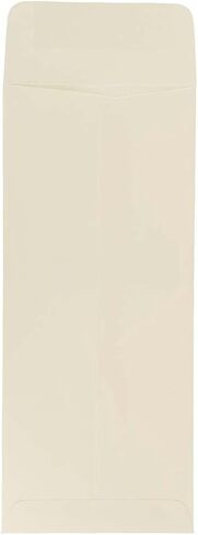 JAM PAPER #10 Policy Business Strathmore Envelopes - 4 1/8 x 9 1/2 - Bright White Wove - 50/Pack in Kuwait