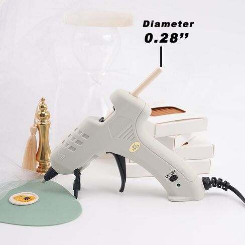 Sealing Wax Sticks Gun Hot Melting Glue Gun for Mini Size Wax Seal Sticks Great Tool For DIY Wax Seals Wxa Seal Stamp (MINI WAX GUN) in Kuwait
