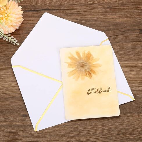 PATIKIL 100 Pack 5 x 7 Envelopes A7 Card Christmas Envelopes V Flap Envelopes with Gold Border for Office, Wedding Gift Cards, Invitations, Graduation (Black) in Kuwait