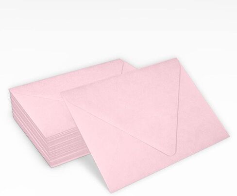 مغلفات دعوة LUXPaper 4Bar A1 كونتور فلاب | 3 5/8 بوصة × 5 1/8 بوصة | كاندي بينك | 80 رطل. نص | 50 الكمية in Saudi Arabia