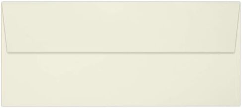 LUXPaper #9 Slimline Invitation Envelopes | Peel & Press | 3 7/8" x 8 7/8" | Chocolate Brown | 80lb. Text | 50 Qty in Kuwait