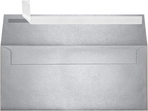 LUXPaper #9 Slimline Invitation Envelopes | Peel & Press | 3 7/8" x 8 7/8" | Chocolate Brown | 80lb. Text | 50 Qty in Kuwait