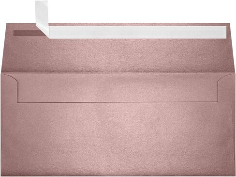 LUXPaper #9 Slimline Invitation Envelopes | Peel & Press | 3 7/8" x 8 7/8" | Chocolate Brown | 80lb. Text | 50 Qty in Kuwait