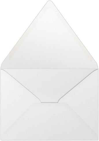 مغلفات دعوة من LUXPaper مقاس A7 | 5 1/4 بوصة × 7 1/4 بوصة | أبيض | 80 رطل. نص | معاد تدويره بنسبة 100% | 50 الكمية in Saudi Arabia