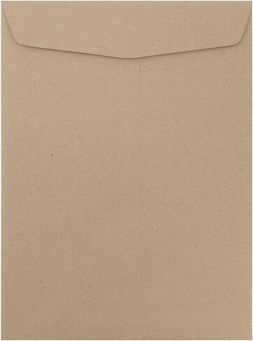 JAM PAPER 10 × 13 مظروف ملون كتالوج مفتوح النهاية - أحمر معاد تدويره - 25/عبوة in Saudi Arabia