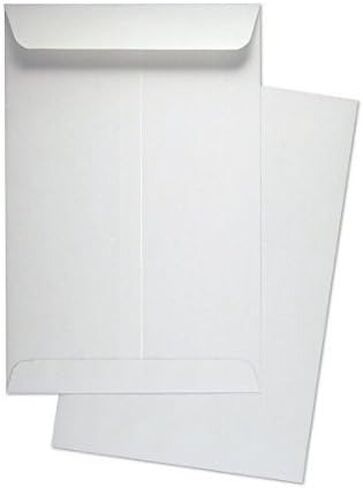 مغلف كتالوج 6 بوصة × 9 بوصة (نهاية مفتوحة) أبيض نسج 500 قطعة - MCT695NW in Kuwait