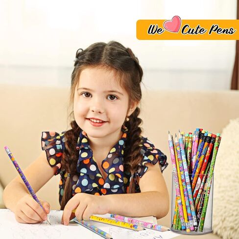 Funrous 200 Pcs Happy Birthday Pencils for Students Bulk Colorful Pencils with Top Erasers for Teachers Classrooms Reward Kids Birthday Party Supplies Gifts, 10 Assorted Style in Saudi Arabia