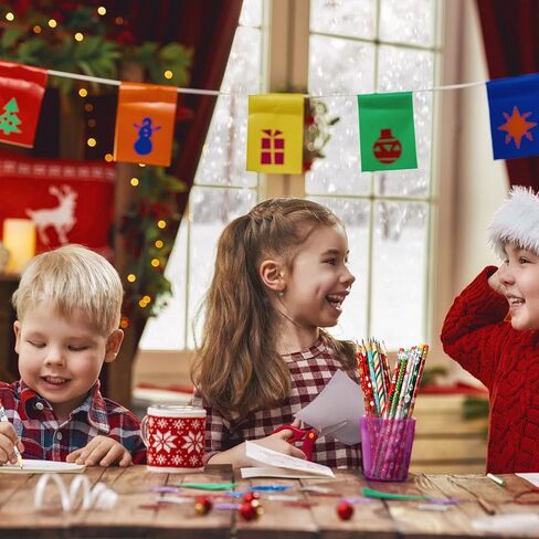 144 Pieces Christmas Pencils Xmas Wood Pencils with Eraser Includes Santa, Xmas Tree, Snowman, Candy Cane Pencils Merry Christmas Stationery for Xmas Party Favors Office School Rewards Stuffers in Saudi Arabia