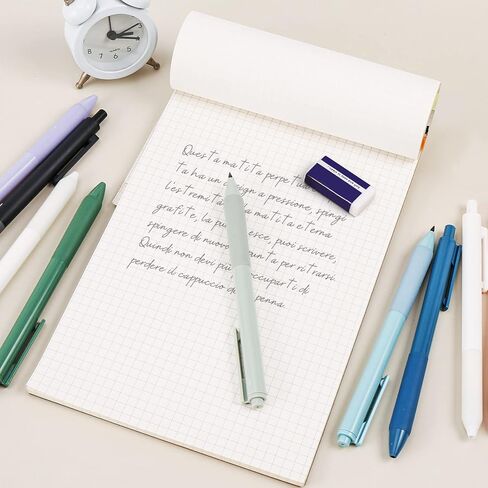 6 قطع من أقلام الرصاص السحرية بدون حبر الأبدية، أقلام رصاص ميكانيكية لا متناهية لطيفة قابلة لإعادة الاستخدام للرسم غير المحدود مع 6 سنون قابلة للاستبدال، وممحاة واحدة وحقيبة أقلام (أسود وأبيض) in Kuwait