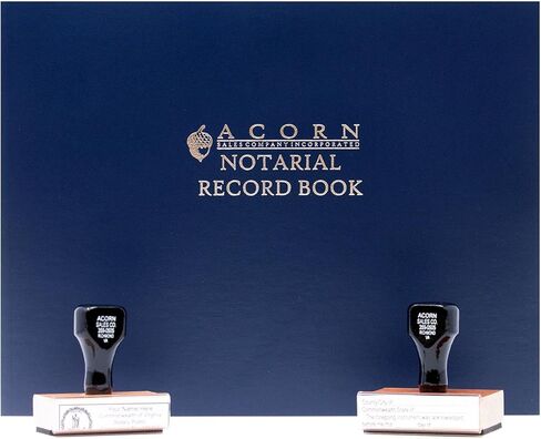 Arkansas Notary Stamp Kit with MaxLight Pre-Inked Stamps, Press and Print, Includes Book, Stamp and Ack Stamp, Notary Supplies Arkansas in Kuwait