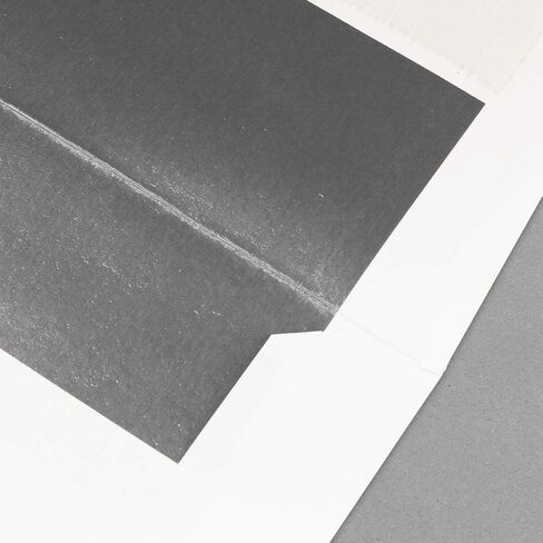 JAM PAPER 6 x 8 Booklet Foil Lined Invitation Envelopes - White with Gold Foil - 50/Pack in Kuwait