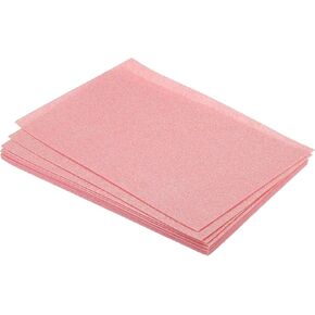 PATIKIL Soft Felt Sheets Glitter Fiber Craft Sheets Black 11.8 Inch x 7.8 Inch for DIY Hobby Decorate Pack of 12 in Kuwait