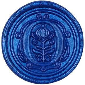 50Pcs Initial Alphabet Wax Seal Stickers, Envelope Seals, Self Adhesive, Envelope Seal Stickers for Wedding Invitation Christmas Valentines Day Birthday (Initial, Ocean Blue, O) in Kuwait