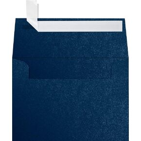 LUXPaper A7 Invitation Envelopes | Peel & Press | 5 1/4" x 7 1/4" | Lapis Metallic - Stardream | 81lb. Text | 50 Qty in Kuwait