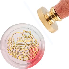 craspire ديناصور ختم الشمع ختم 25mm الحيوان ختم الشمع طوابع الرجعية الخشب القابل للإزالة النحاس رئيس هنتر كلب مالارد لدعوات الزفاف المغلفات عيد الهالوين عيد الشكر هدية التعبئة