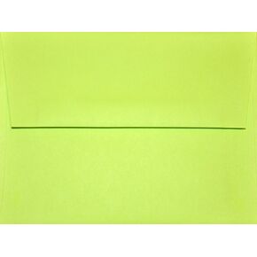 A2 Envelopes - Lime - 4 3/8 x 5 3/4 (for A2 Cards) (Pack of 25) in Saudi Arabia
