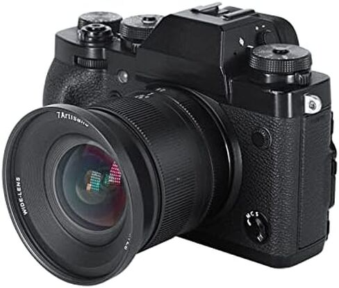 7 Artisans 12mm F2.8 Mark Ⅱ Ultra Wide Angle APS-C Manual Focus Prime lens compatible for Canon EOS-M Mount Mirrorless Cameras M1 M2 M3 Black in Saudi Arabia