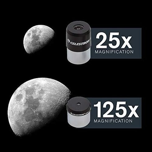 Celestron PowerSeeker 60AZ Refractor Telescope for Moon & Planet Viewing | Larger 60mm Objective Lens, Bright Lunar & Planetary Views, Manual Alt-Azimuth Controls, Adjustable Tripod, Easy to Use in Saudi Arabia