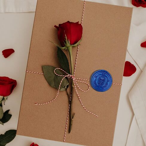 50Pcs Initial Alphabet Wax Seal Stickers, Envelope Seals, Self Adhesive, Envelope Seal Stickers for Wedding Invitation Christmas Valentines Day Birthday (Initial, Ocean Blue, O) in Kuwait