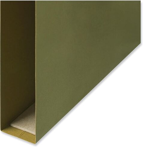 Universal 1-Inch Box Bottom Hanging Folders, Legal Size, Green, 25/Bx (Unv14151) in Saudi Arabia