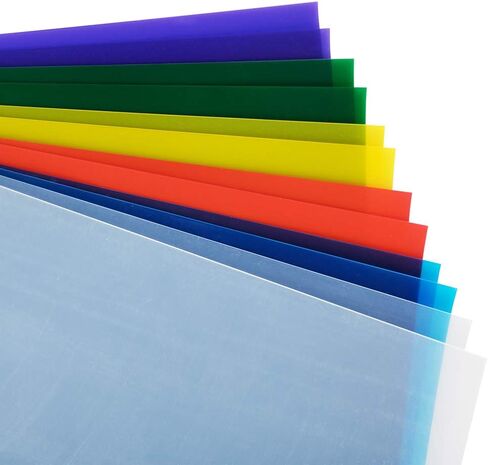 JAM PAPER Plastic Sleeves - Legal Size - 9 x 14 1/2 - Clear Project Pockets - 12 Page Protectors/Pack in Kuwait