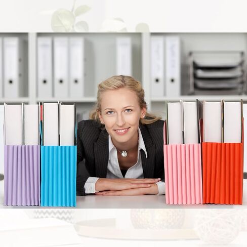 Fainne 12 Pcs Large Expanding File Pocket Folder Organizers 7'' Expansion Expanding File Folders Letter Size for Organizing Files Documents Home Office, 9.06 x 11.89 Inches, Assorted Colors in Saudi Arabia