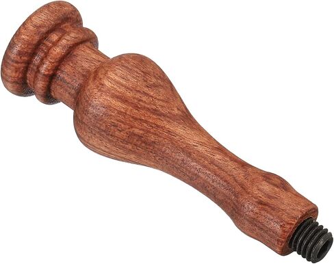 مقبض ختم الشمع من باتيكل فقط، مقبض خشبي بديل لمقابض ختم ختم لبطاقة دعوة الزفاف على شكل ظرف 5، بني in Saudi Arabia