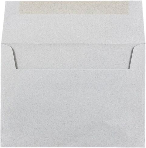 JAM PAPER #10 أظرف دعوة لجواز السفر - 4 1/8 × 9 1/2 - جرانيت - 50/عبوة in Saudi Arabia