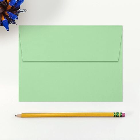 LUXPaper A7 Invitation Envelopes | Peel & Press | 5 1/4" x 7 1/4" | Slate Gray | 70lb. Text | 50 Qty in Saudi Arabia