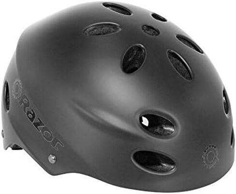 Razor V-12 Multi-Sport Helmet - CPSC Approved Kid’s Helmet with Adjustable Strap - Lightweight Kid’s Bike Helmet with Foam Padding for ‎Cycling & Skateboarding in Saudi Arabia