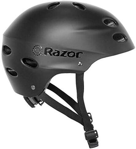 Razor V-12 Multi-Sport Helmet - CPSC Approved Kid’s Helmet with Adjustable Strap - Lightweight Kid’s Bike Helmet with Foam Padding for ‎Cycling & Skateboarding in Saudi Arabia