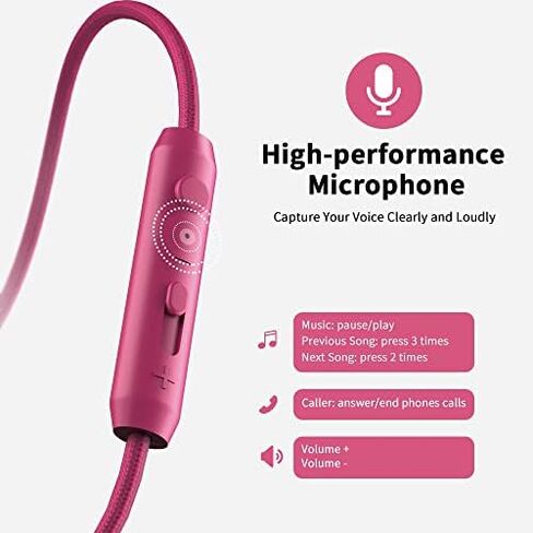AILIHEN C8 Kids Headphones Wired with Microphone and Volume Control Folding Lightweight Corded Headset for Boy Girls School Cellphones Tablets Chromebook Smartphone Laptop Computer Mp3/4 (Grey/Mint) in Saudi Arabia