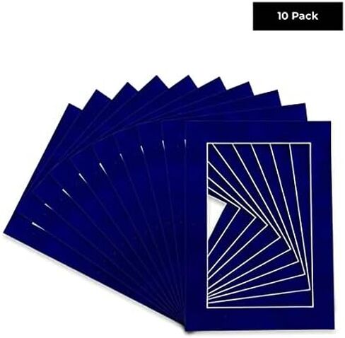 11x15 Mat Bevel Cut for 8.5x11 Photos - Acid Free Orange Precut Matboard - for Pictures, Photos, Framing - 4-ply Thickness in Kuwait