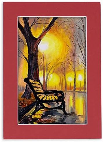 11x15 Mat Bevel Cut for 8.5x11 Photos - Acid Free Black with Black Core Precut Matboard - For Pictures, Photos, Framing - 4-ply Thickness in Saudi Arabia