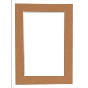 17x21 Mat Bevel Cut for 14x18 Photos - Acid Free White Precut Matboard - for Pictures, Photos, Framing - 4-ply Thickness in Kuwait