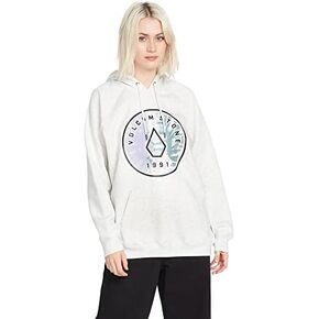 Volcom Women's Truly Stoked Ovesized Bf Hooded Fleece Sweatshirt