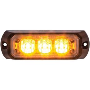 منتجات المشترين - 8891400 مصباح ستروب LED مقاس 3.5 بوصة، كهرماني