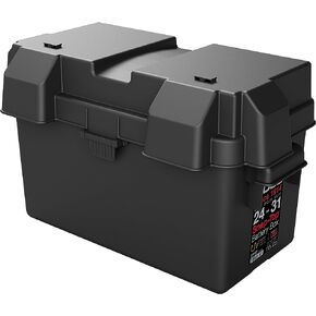NOCO Snap-Top HM318BKS Battery Box, Group 24-31 12V Outdoor Waterproof Battery Box for Marine, Automotive, RV, Boat, Camper and Travel Trailer Batteries in Saudi Arabia