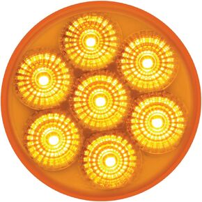 GG Grand General 76665 2.5 inches Low Profile Spyder Amber/Amber 7 LED Dual/3wires Light