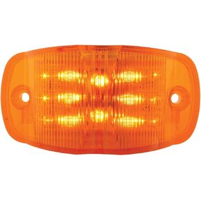 GG Grand General 75170 Amber/Amber Sealed Light (6" Rectangle 8 LED, High/Low 3 Wires)