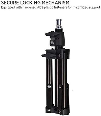 2-Light Table Top Fluorescent Lighting Kit, 6" Reflectors, 30W Bulbs and 15" Light Stands for Product Photography, and Video Production in Saudi Arabia