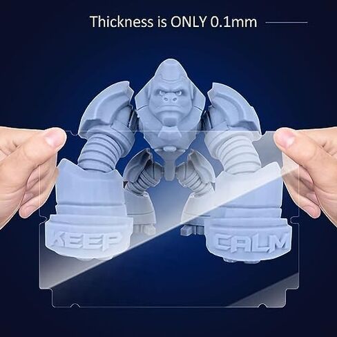 Anycubic Photon Mono 4K Screen Protector, Original LCD Protective Film 5Pcs for Photon Mono 4K 6.23inch SLA UV Resin 3D Printers-Thickness 0.1mm(NOT for Mono 2K) in Kuwait