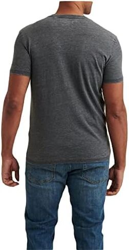 Lucky Brand Men's Short Sleeve Crew Neck Coyote Rider Tee Shirt in Saudi Arabia