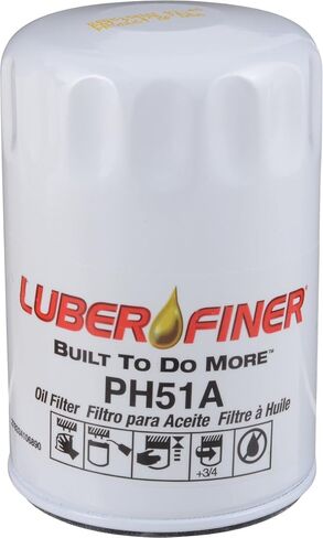 فلتر زيت المحرك Luberfiner PH51A من Luber-finer يناسب منتجات مختارة من جنرال موتورز (1980-05)، Isuzu (1997-99) (AC PF52؛ GM 25012760) in Saudi Arabia