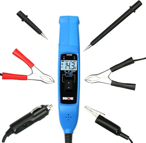 INNOVA 5420 Power Check Powered Circuit Tester, Automotive Digital Volt Meter, Diagnostic Test Tool, 3V, 5V, 12V 24V, Volt Probe Car/Truck/Motorcycle/Boats in Saudi Arabia