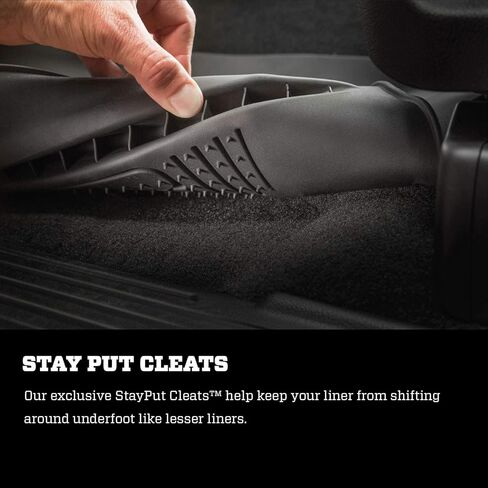 هاسكي لاينرز - بطانة ارضية للصف الثالث من اكس اكت | تويوتا سيكويا 2023، لون اسود - قطعة واحدة | 54151 in Kuwait