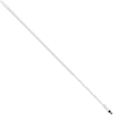 RoadPro RPPS-2W 2 قدم 1000 وات سلسلة هوائي بلاتينيوم من الألياف الزجاجية CB - أبيض in Saudi Arabia