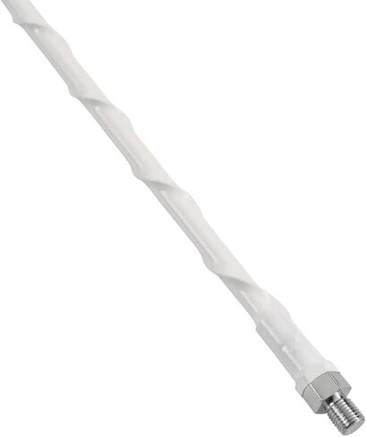 RoadPro RPPS-2W 2 قدم 1000 وات سلسلة هوائي بلاتينيوم من الألياف الزجاجية CB - أبيض in Saudi Arabia