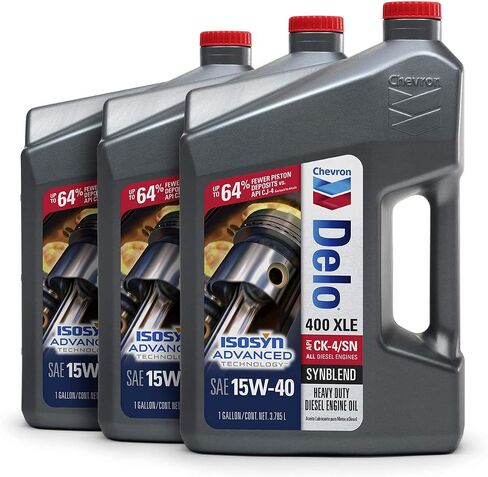 Delo 257000470 400 XLE 10W-30 Synblend Motor Oil - 1 Gallon in Saudi Arabia
